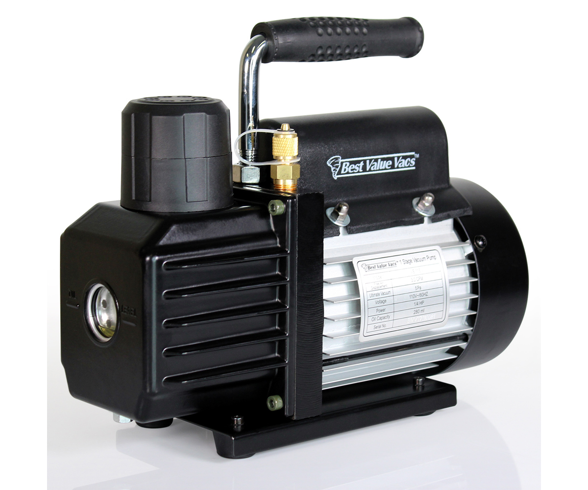 Best Value Vacs VE115 3 CFM Single Stage Vacuum Pump Loudbank Garden